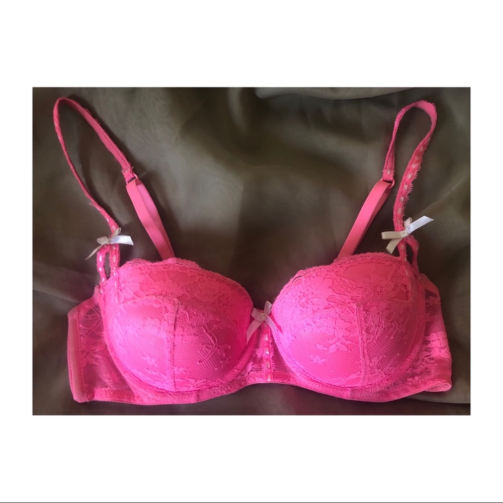 Pink push up bra - Picture 1 of 3